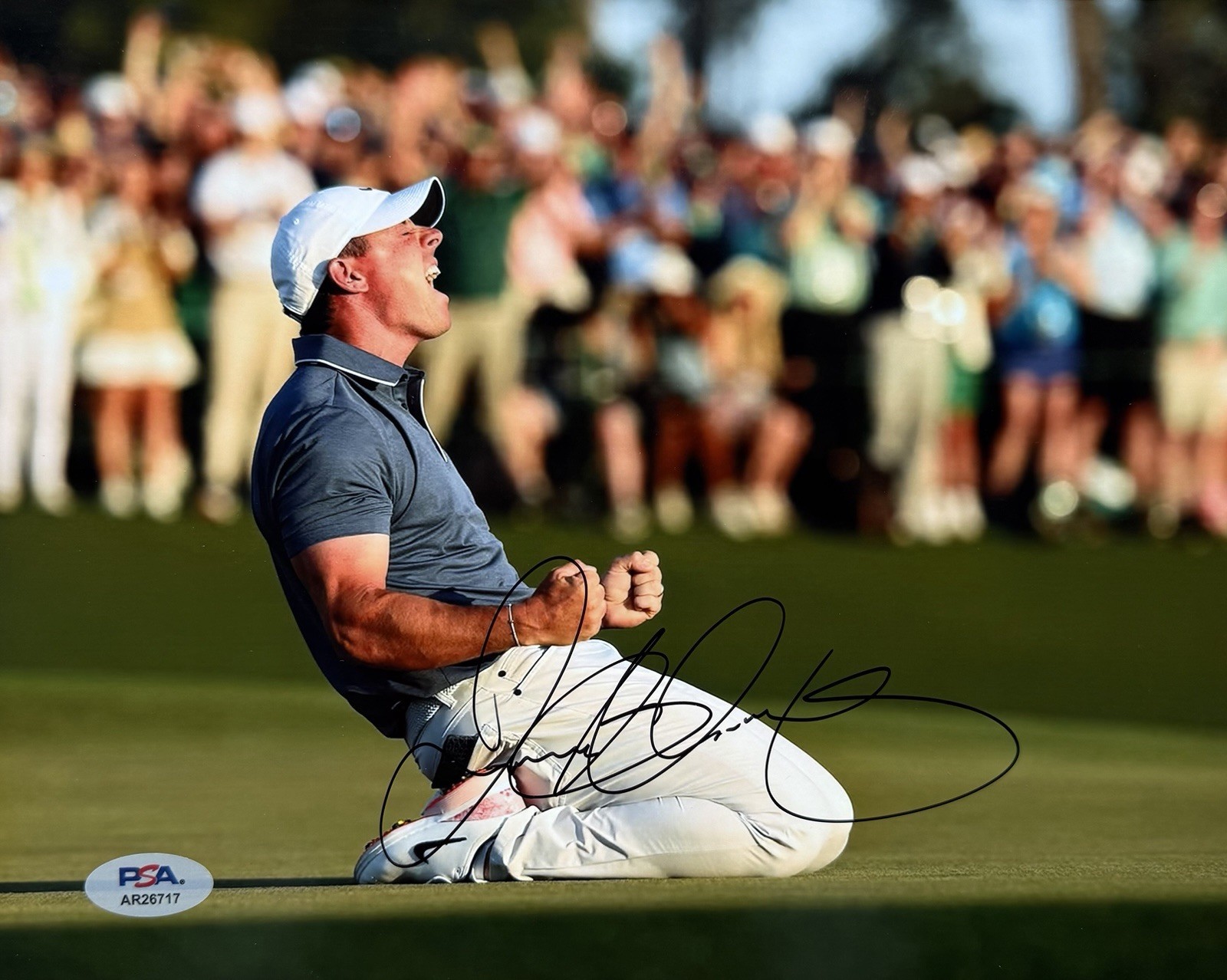 Rory Mcilroy Signed Autographed 8x10 Photo Masters Champ Back 2 Back PSA DNA COA view 1