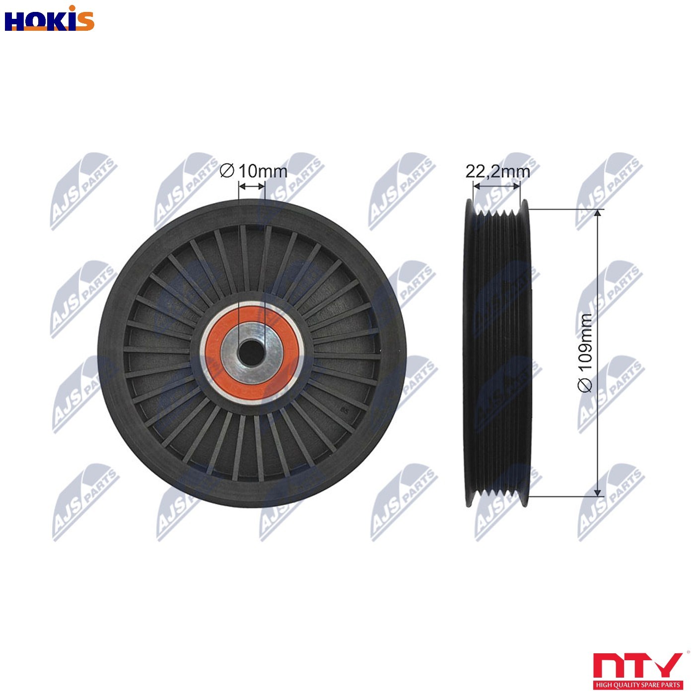 Pulley Idler V-Belt For Mercedes Cls (C218) - Image 12