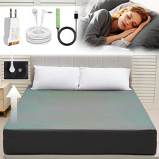 Earth Grounding Sheets Queen Deep Pocket 10 Silver Fiber 90 Organic Cotton, Fi