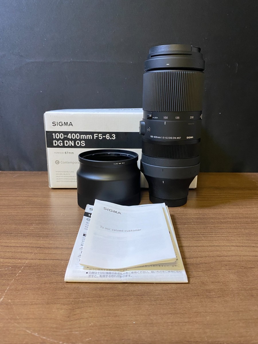 [新品・未使用] SIGMA 100-400mm F5-6.3 DG DN OS Amazon.com : Sigma 100-400mm f/5-6.3 DG OS HSM Contemporary Lens