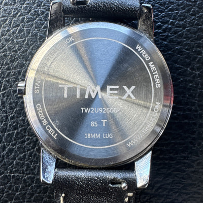 Men`s Timex Indiglo Easy Reader WR 30m Quartz Watch Working | eBay