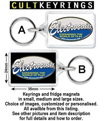 Electrocoin Automatics Ltd Schlüsselanhänger / Kühlschrankmagnet - EA