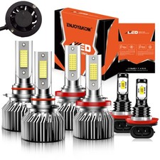 For Mazda 3 2010-2013 White Led Headlight High Low Beam Fog Light Bulbs Kit For Mazda 3 2010-2013 White Led Headlight High Low Beam Fog Light Bulbs Kit