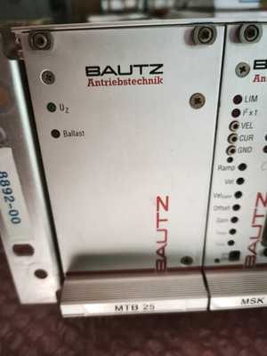 Bautz Z X Y power module Netzteil Servo  Regler 