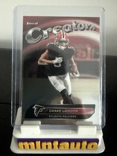 Topps Finest Creators Insert Drake London Atl...