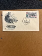 1974 FDC ARTCRAFT June 8, 1974 30th Anniversary Landing In Normandy France