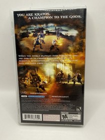 God of War Chains of Olympus Sony PSP PlayStation Portable Game Complete CIB