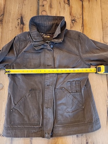 Eddie Bauer Heavy Canvas Barn Chore Field Coat Jacke Damen Gr. L braun - Bild 15 von 16