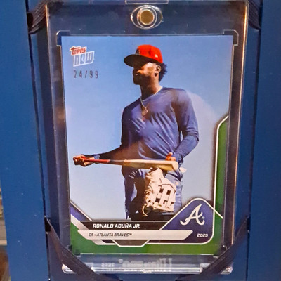 Topps 2025 Topps Now Road to Opening Day Ronald Acuña Jr. OD-151 Gold /25