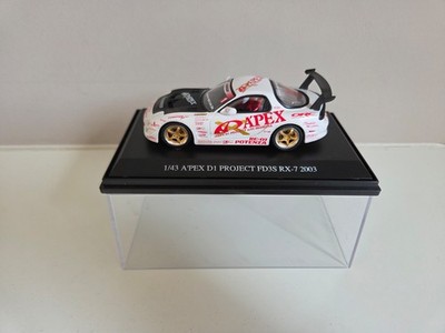 DISM 1/43 Mazda RX-7 FD3S - A'PEX D1 Project - Pro Drift 2003