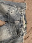 G-Star Raw Mens Blue Distressed 5620 3D Zip Knee Skinny Jeans Size 38x34 — photo 3