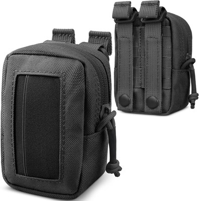Tactical Molle Glove Pouch for Duty Belt, Latex Disposable Glove Holder for EMS 