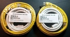 (2) Spectrum PPC Belden Internet Modem Coax & Cat 5E Ethernet Cables