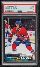 2022-23 Upper Deck Series 2 Young Guns Arber Xhekaj #490 PSA 9 MINT 2f4