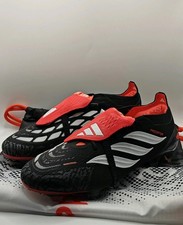adidas Predator Elite FT FG Soccer Cleats Mens 11 Black White Red JS0375 W/Box