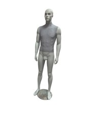 Mannequin Male Sports Matt Grey