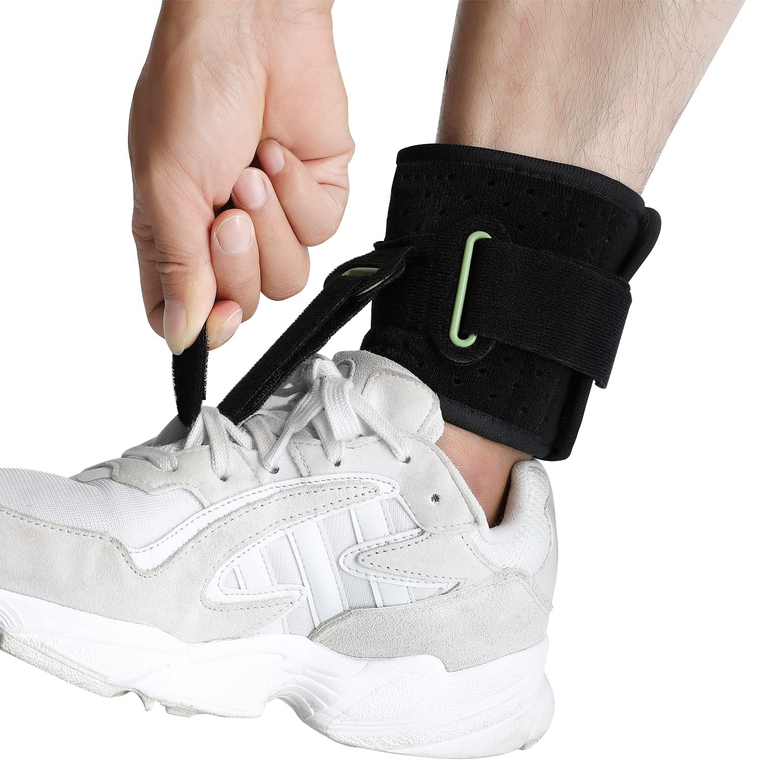 Adjustable Drop Foot Brace Foot Up Afo Brace Unisex Fits for Right/Left Foot Ort