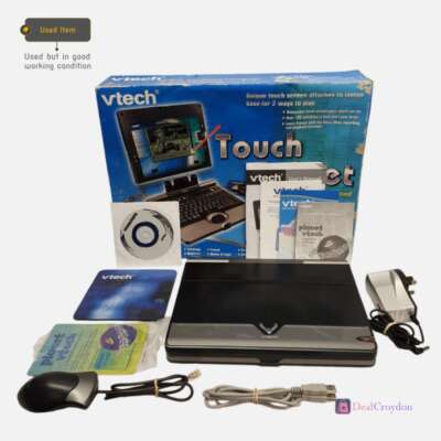 VTECH 80-656 TOUCH TABLET HI-TECH FORTGESCHRITTENES LERNEN KINDER LAPTOP