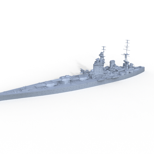 LaoYao 1:2000 HMS Nelson Rodney 1940 WaterLine - Foto 3 di 3