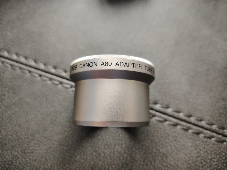Canon powershot a85 a80 a95 accessories bundle macro filter telescope mount lens - Image 4 of 4