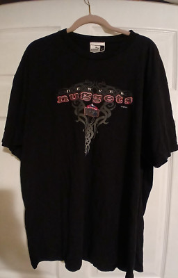 Denver Nuggets Tshirt XL Puma 100% Cotton Black Extra Large NBA