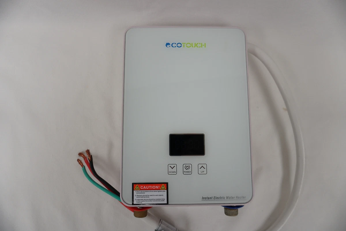 ECOTOUCH Electric Tankless Water Heater Point-of-Use Hot Water Heater | eBay