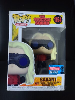 SAVANT #1154   THE SUICIDE SQUAD POP! MOVIES [2021 FALL CONVENTION]  DAMAGED BOX