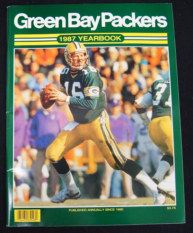1987 Official Yearbook of the Green Bay Packers