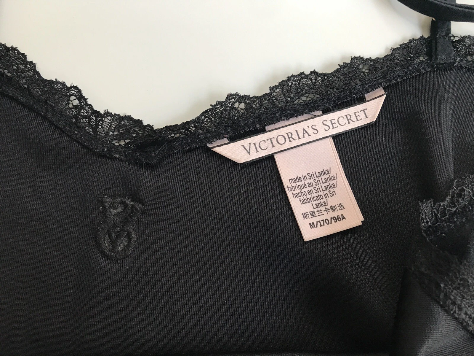 UNDERCOVER Abito Victoria's Secret in velluto nero taglia:M