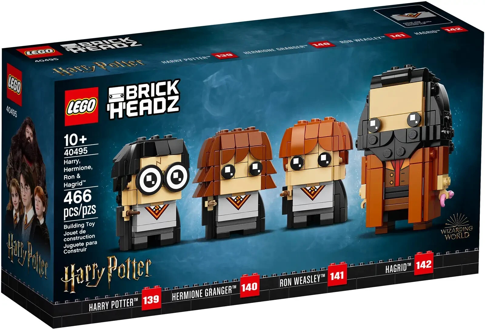 LEGO Harry Hermione Ron & Hagrid 40495  ☆ BrickHeadz ☆ ⚡ NEW Sealed ⚡