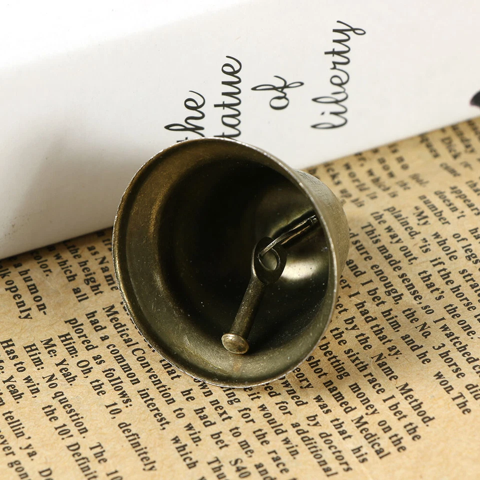 1-100x 38mm Vintage Bronze Jingle Bells for Dog Potty Training,Making Wind Chime - image 4 of 4