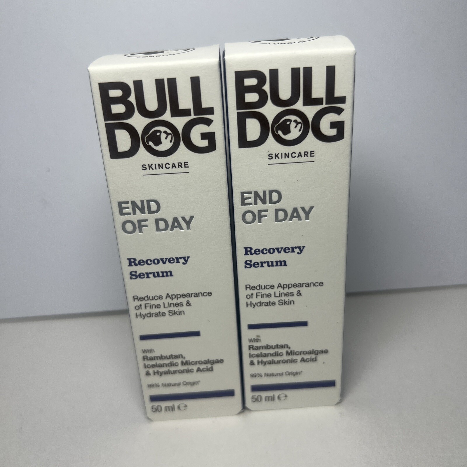 BULLDOG SKINCARE End of Day Recovery Serum for Men, 50ml | Overnight hydrating serum, to reduce appearance of fine lines and wrinkles, with hyaluronic acid & natural origin ingredients - Image 6