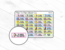 1170-9~~Easter Countdown Planner Stickers.