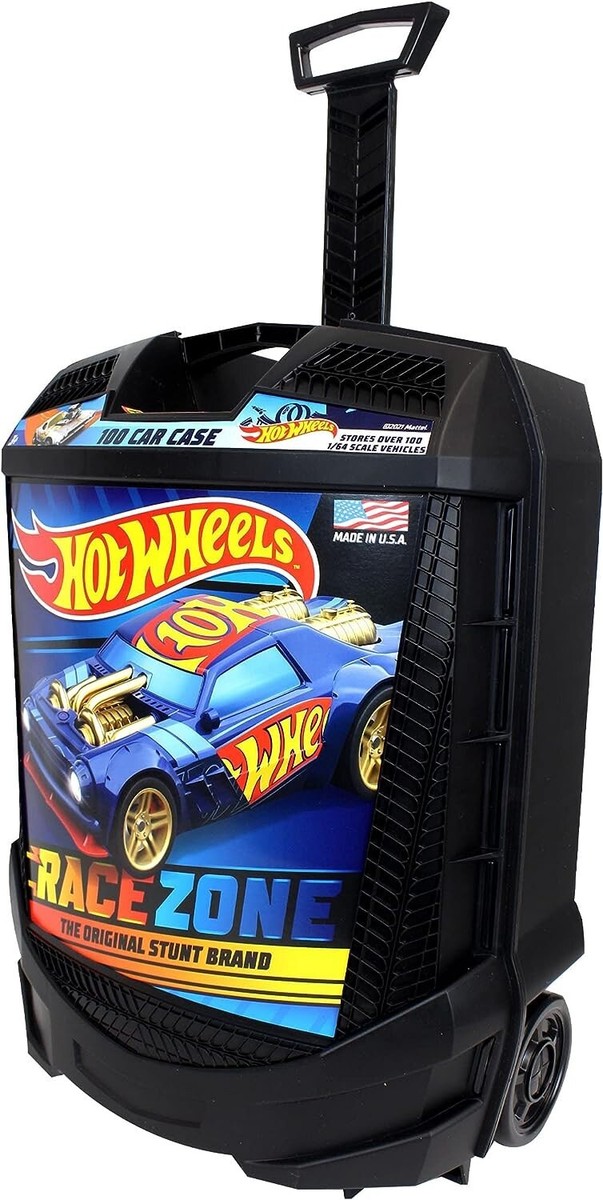 Hot Wheels 100 CAR CASE カーケース ミニカー収納 Hot Wheels Rolling 100 Cars Car Storage Organizer Suitcase
