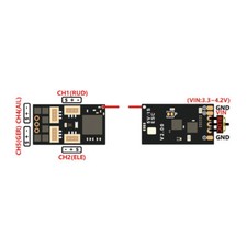 CROSSOVER-RX Ma-RX42-S(FUTABA-SFHSS) Built-in ESC/5CH MicroRX