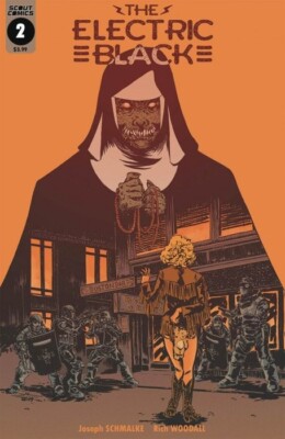 The Electric Black  #2 Rich Woodall Cover SCOUT COMICS NM.