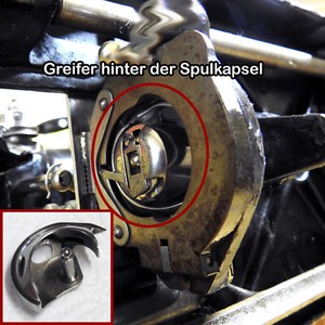 CB Greifer für Spulenkapsel - Haid & Neu Klasse LN Nähmaschinen Ersatzteil