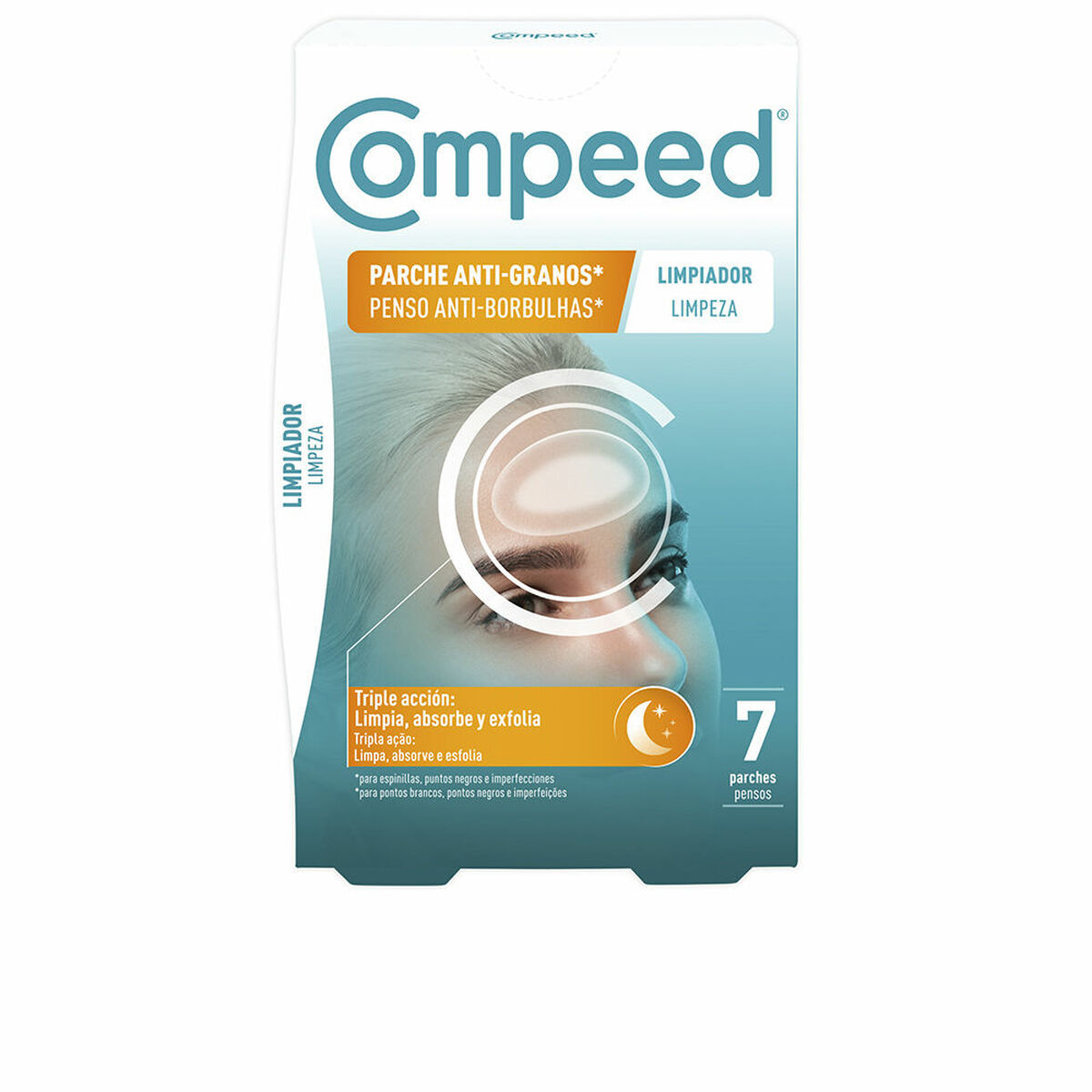 Detergente Viso Compeed Toppa [7 Unità]