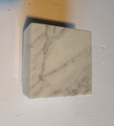 COLLECTIBLE 5 1/2" INCH TALL MARBLE VASE WITH 5" INCH BASE 8 1/4 POUNDS!!!! — photo 2