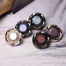 6Pcs DIY 25/30mm Rund Knöpfe Harz Nähen für Mantel Jacke Pullover Knöpfe Nähen