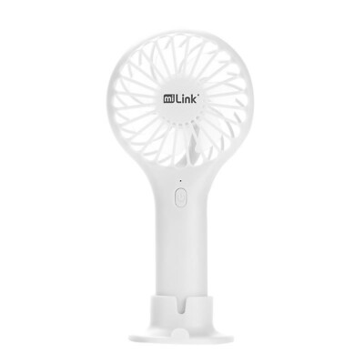 miLink Portable Mini Fan 3 Level Fan Speed Useable as Cell Phone Holder