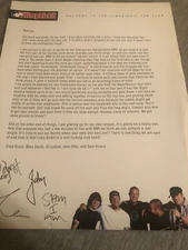 Limp Bizkit Fan Club Letter 2003 Results May Vary