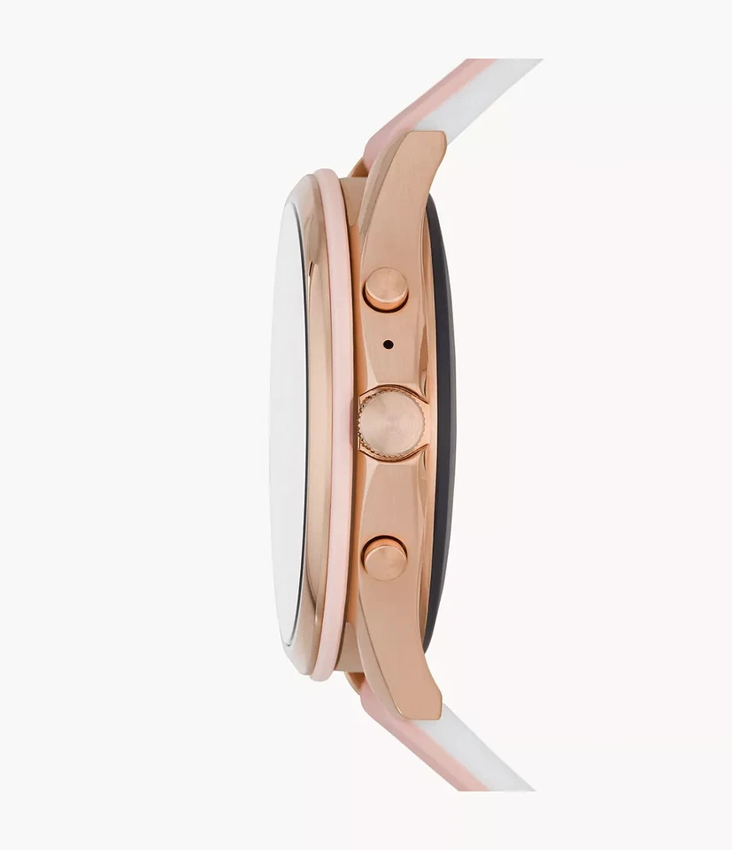 Nuevo Reloj Inteligente Fossil Gen 5 LTE 45mm Caja Acero Inoxidable Banda Rubor FTW60751 Foto 4 de 4