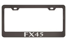 Black Chrome License Plate Frame For Fx45 Black Chrome License Plate Frame For Fx45