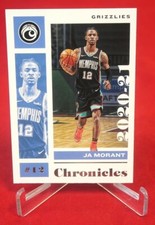 Ja Morant Base Chronicles NBA Panini Basketball Card #41 MT 
