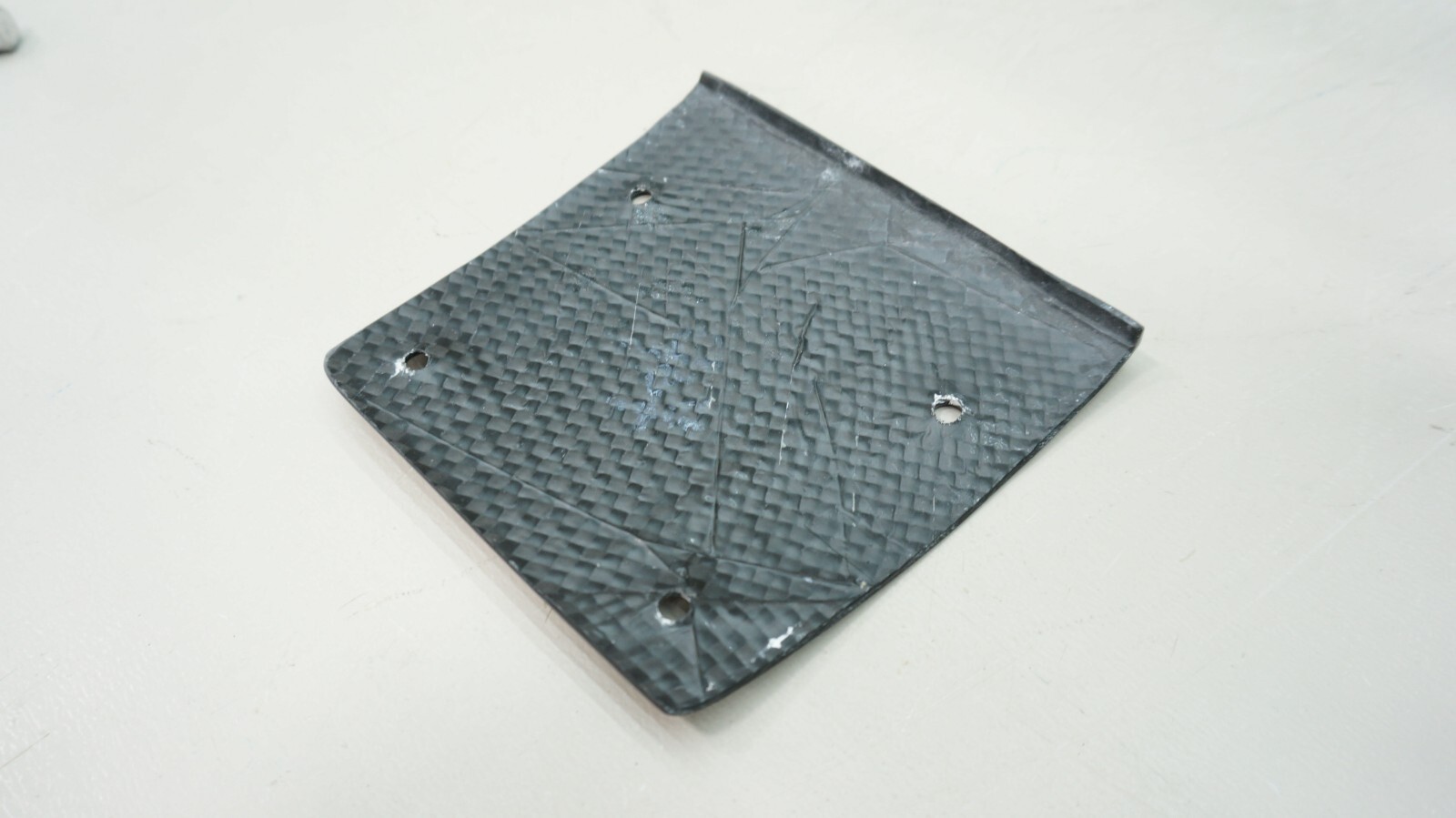 2004-2012 LAMBORGHINI GALLARDO REAR CARBON FIBER SPOILER COVER TRIM OEM