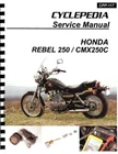 Honda CMX250C / Rebel 250 Service Manual: 1985-2016