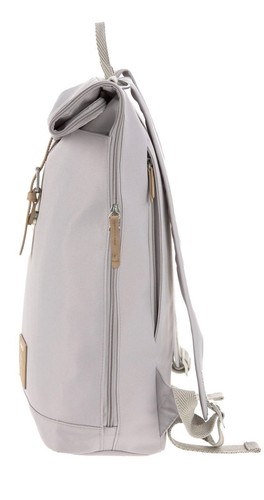 Lässig Green Label Rolltop Backpack Wickeltasche Rucksack Grey grau - Bild 3 von 7