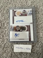 2021 National Treasures Collegiate Kylie Hill KJ Costello Dual Auto /99 #DS-MSU 
