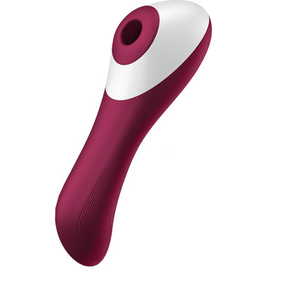 Satisfyer Dual Crush, 2:1 Vibrator + Druckwellentoy, beidseitig verwendbar